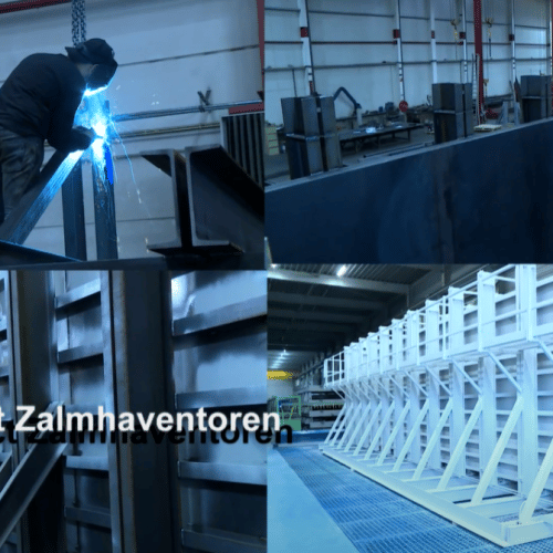 Van Beek en ZN Lasbedrijf productievideo Zalmhaventoren Website